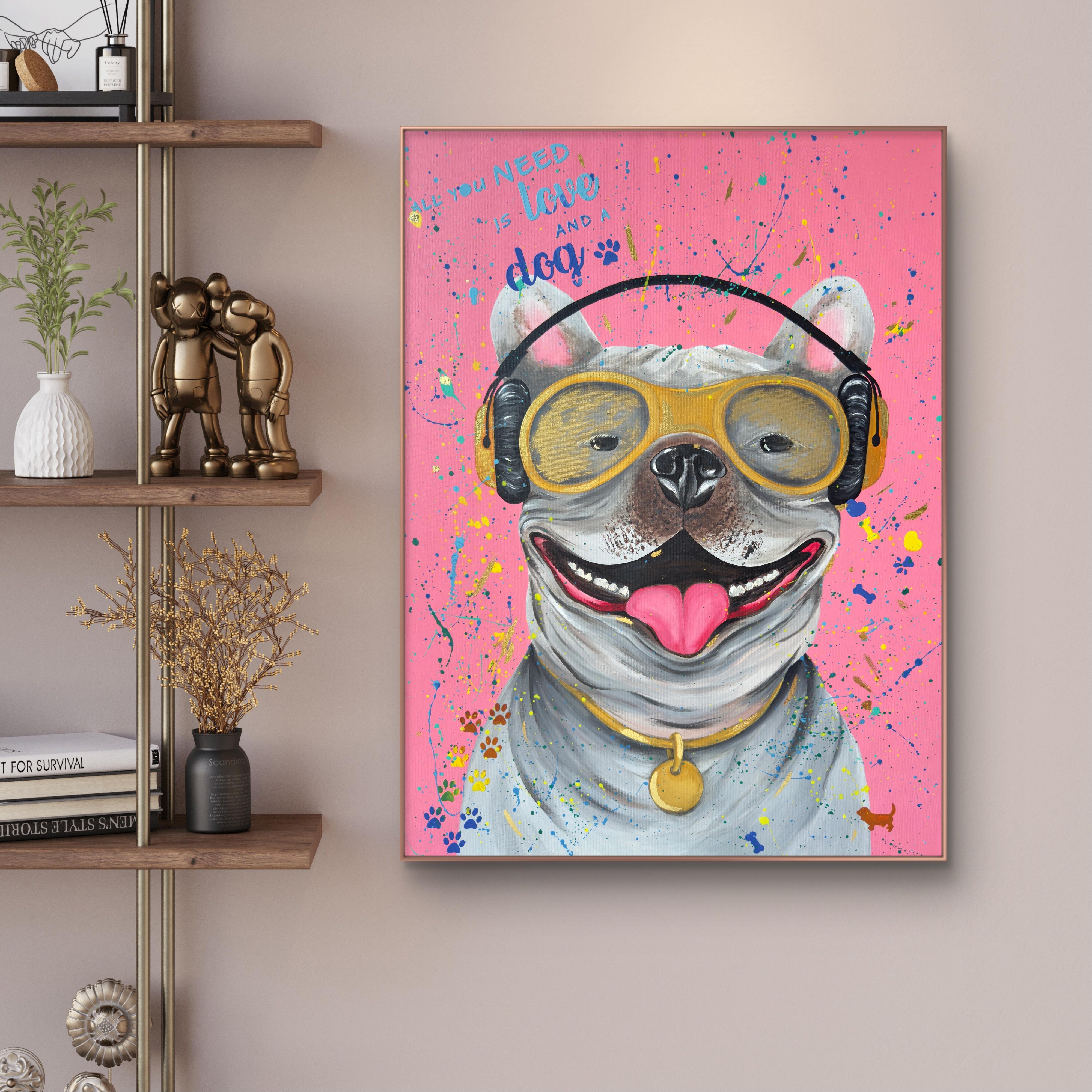 Alles was du brauchst ist Liebe und einen Hund im Angebot 9