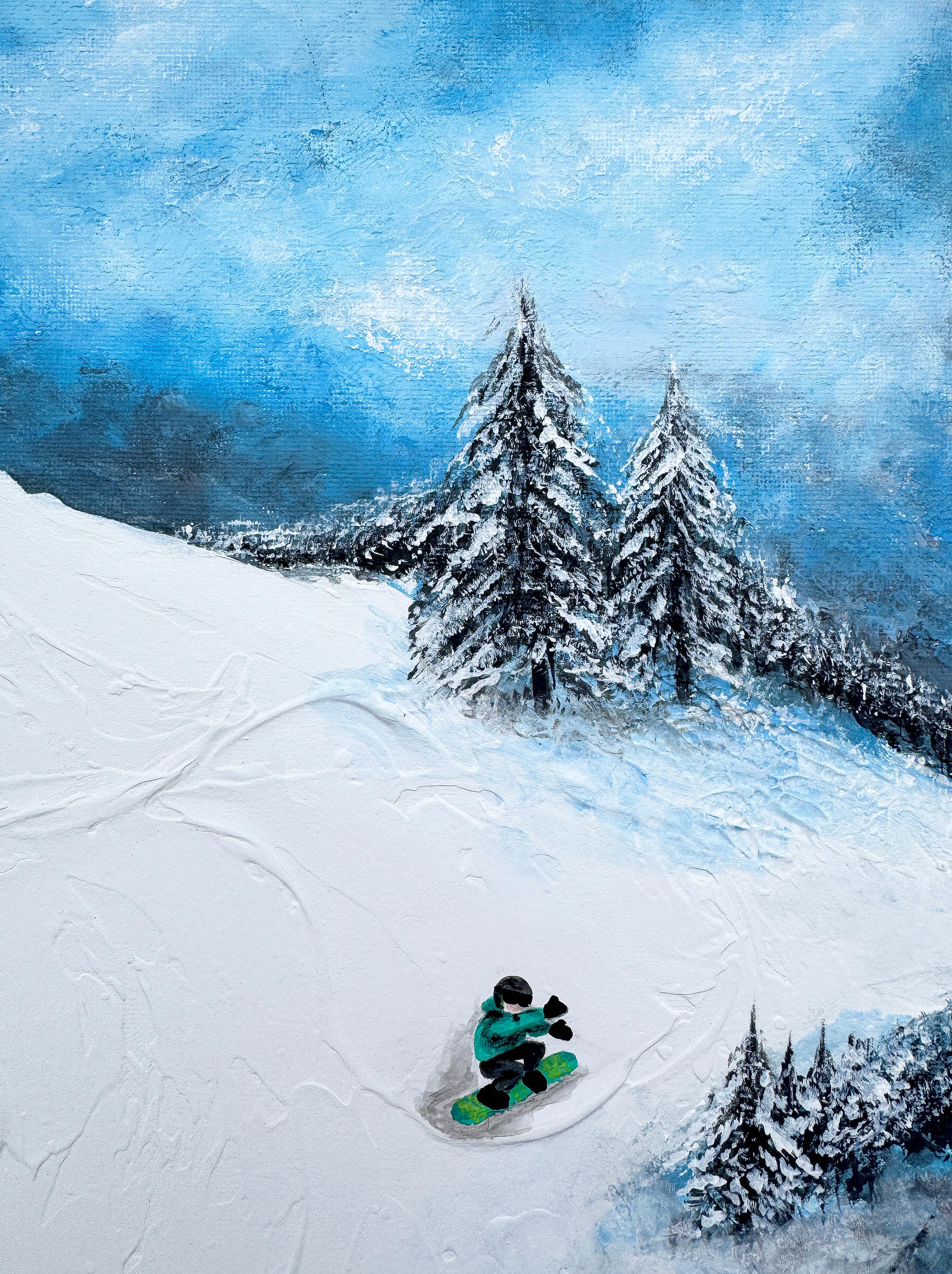 Descent Through Mountain Silence For Sale 2