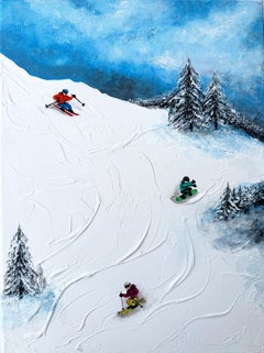 Descent Through Mountain Silence