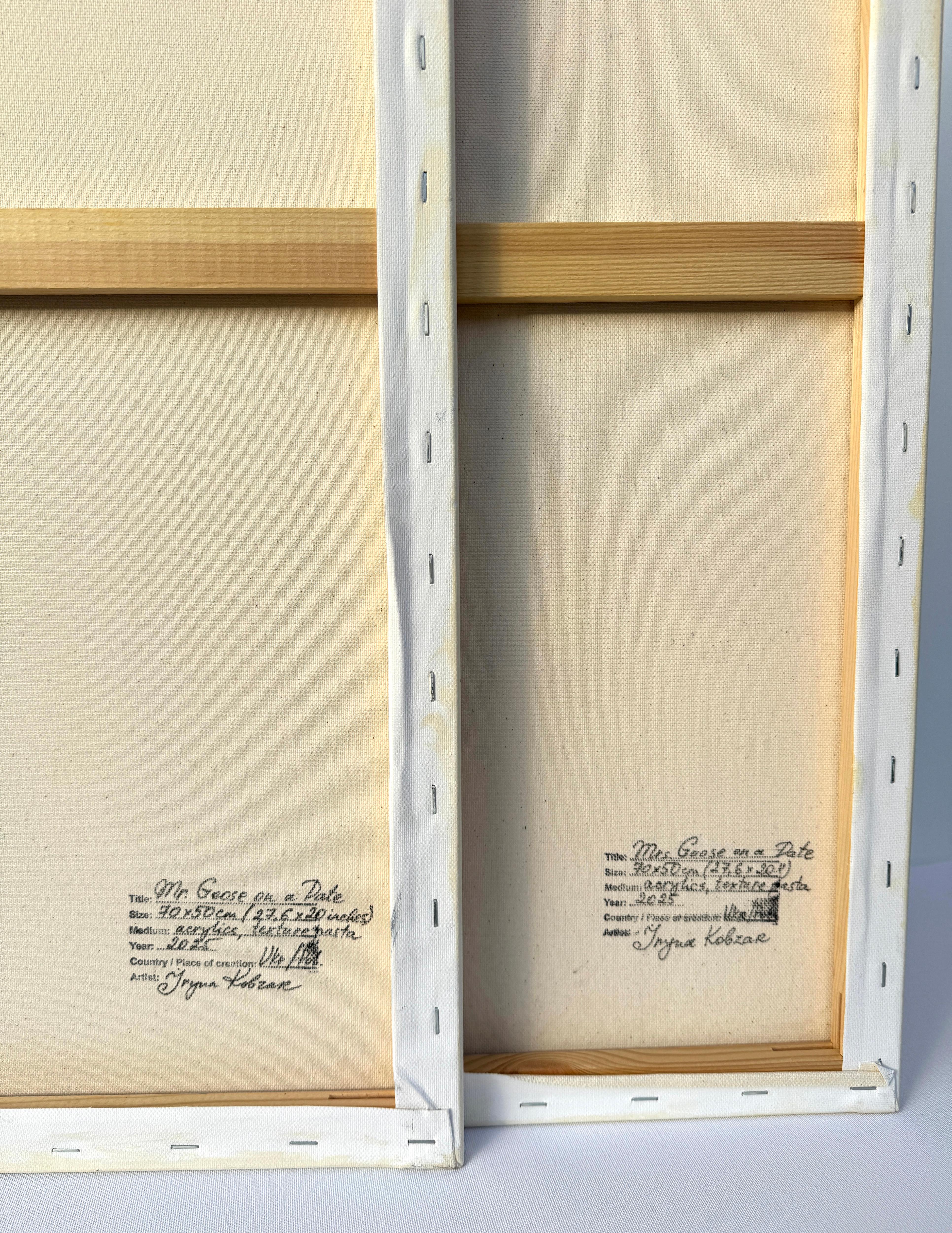 Mr. and Mrs. Goose on a Date (Diptych) For Sale 6