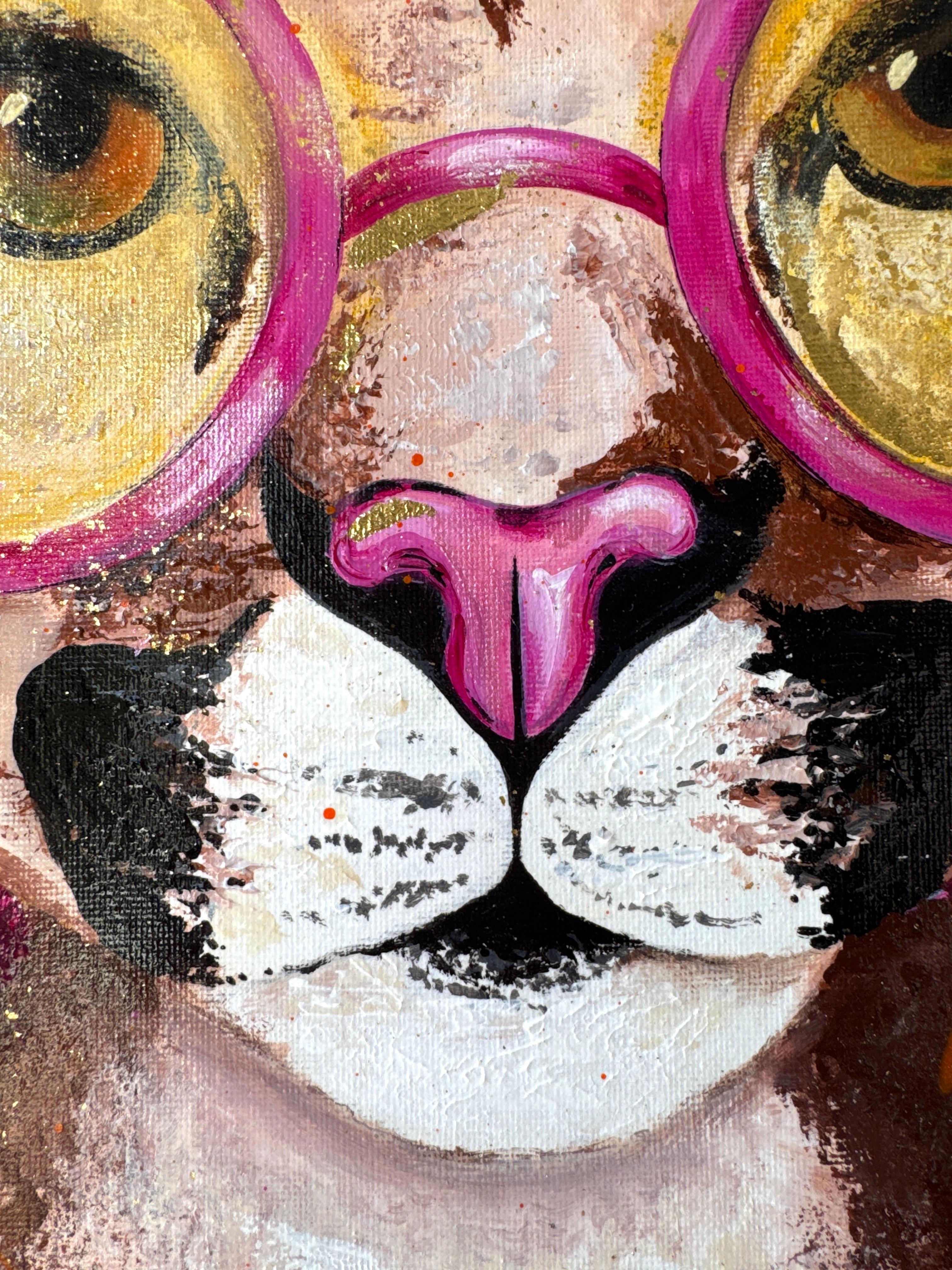 Sie schleppt mich in die Disco... Diese Wildkatze - ein echter Puma in Kunstpelz - besteht darauf, dass wir zuerst in ein Café oder eine Bar gehen. Ich stimmte zu. Wir setzten uns, bestellten einen Cocktail, ich bin alkoholfrei, weil ich fahre. 
Wir