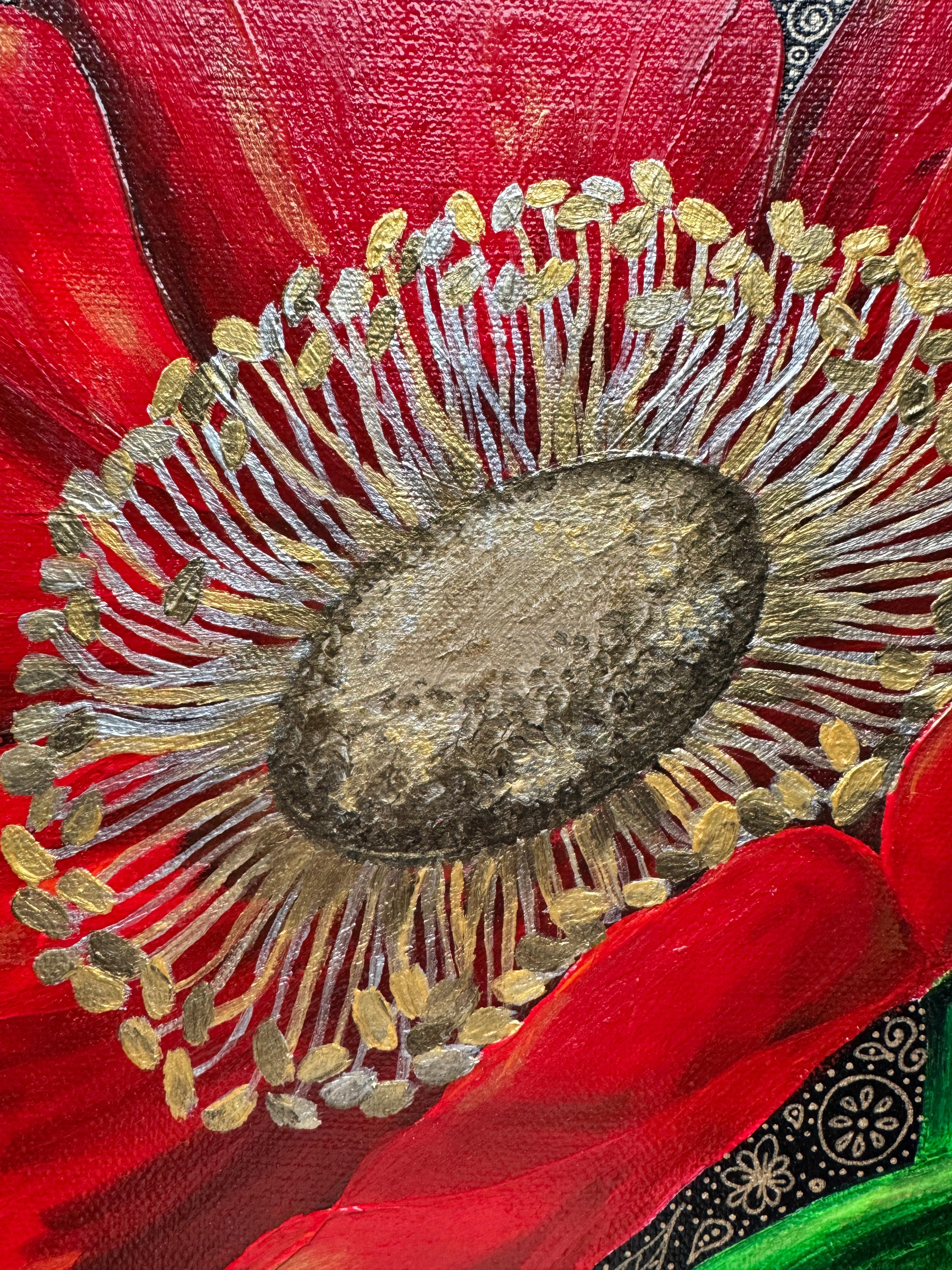 Rote Mohnblumen im Angebot 1