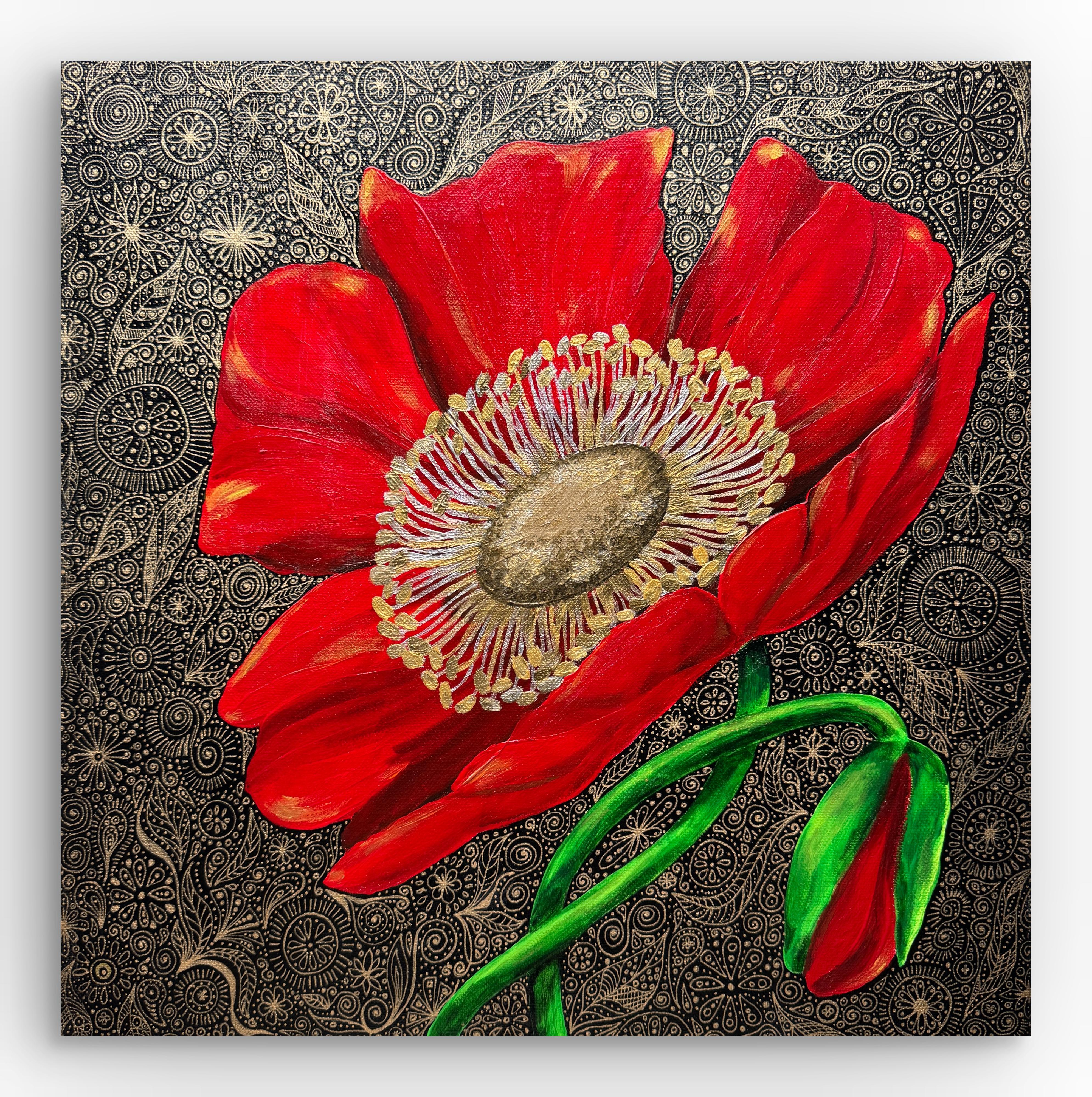 Rote Mohnblumen im Angebot 2