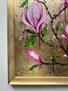 Wenn Magnolien auf Gold blühen