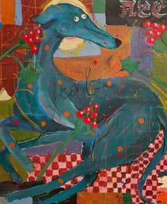 Contemporary Artist Ukraine Mr Dog by Iryna Maksymova 2023