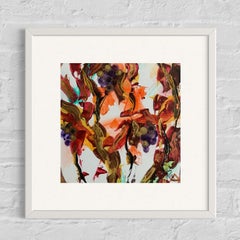“Autumn's breath in the grape vines” 1 of polyptych