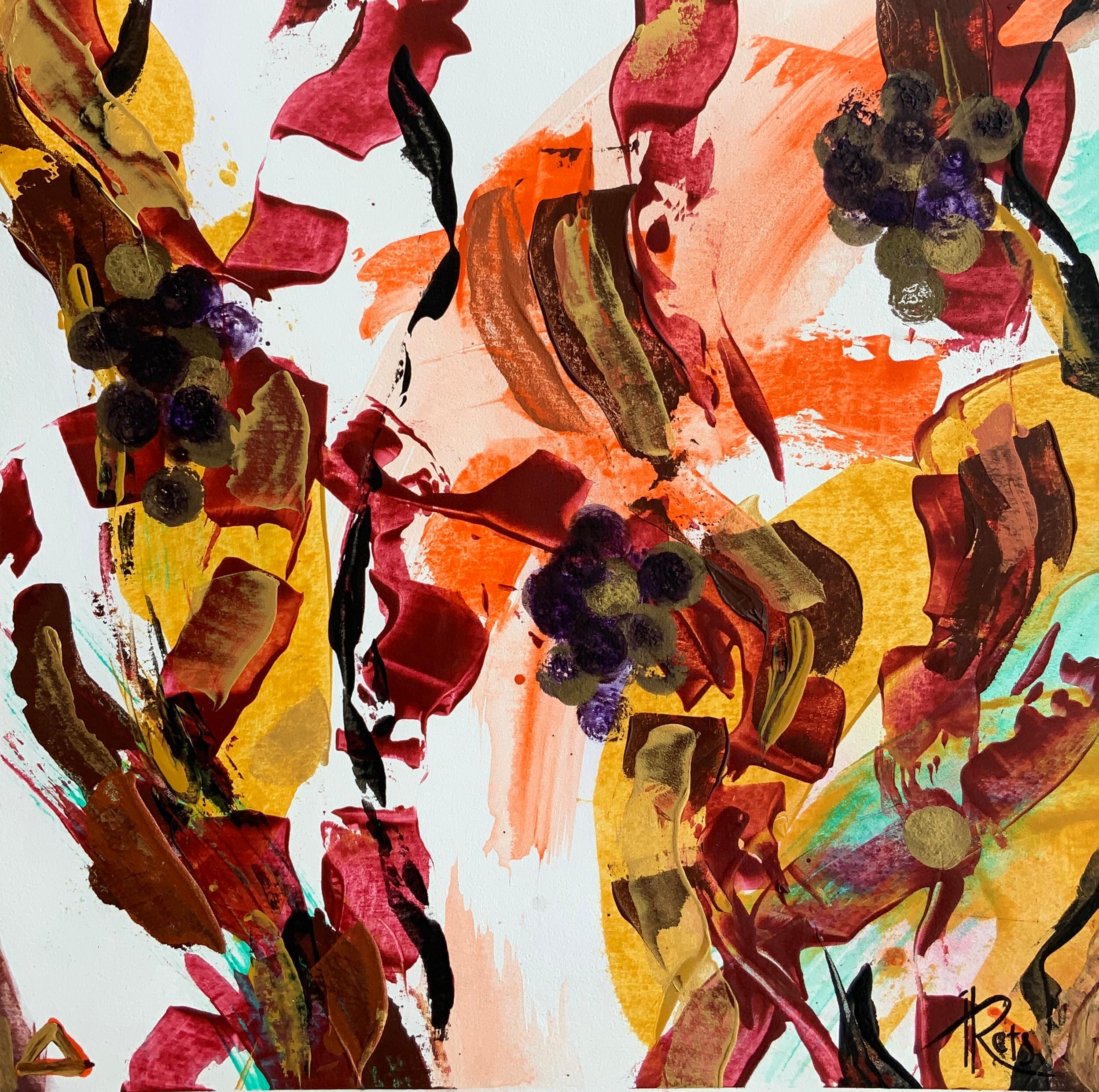 "Il respiro dell'autunno nelle viti" 2 del polittico
