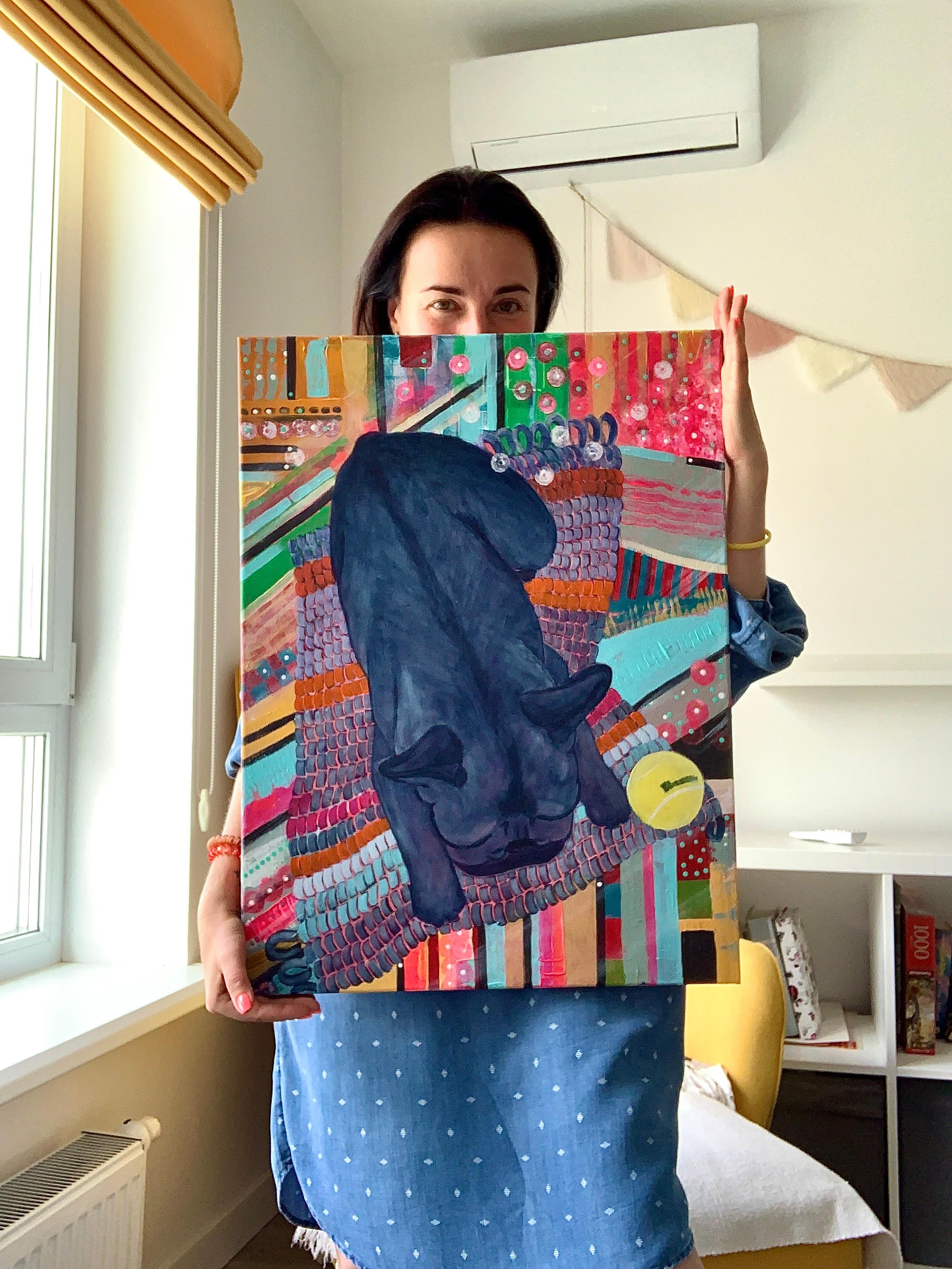 Bunte Träume (Pop-Art), Painting, von Iryna Rets