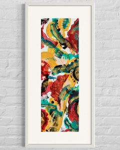 ”Dance with a Fan" 1 of triptych