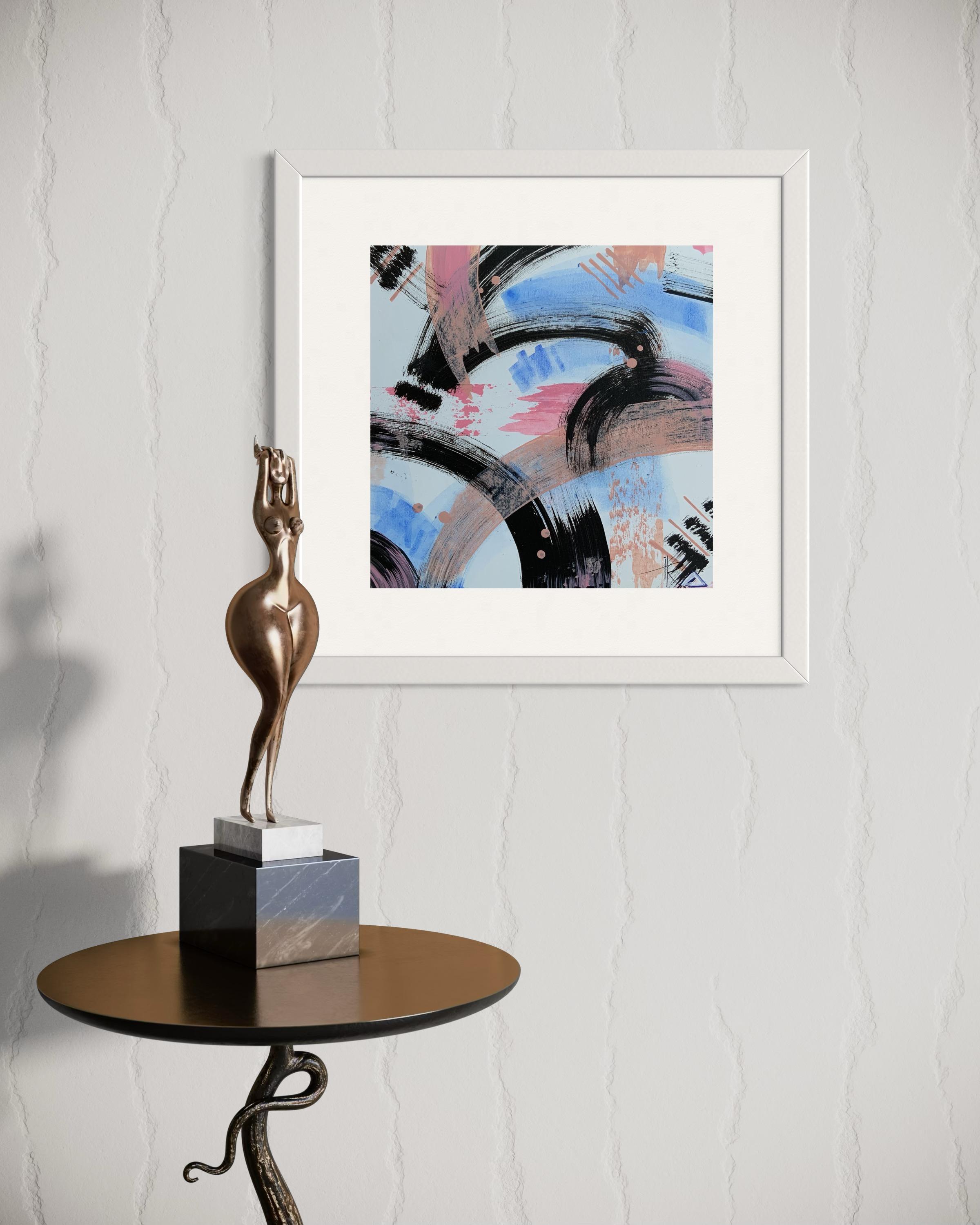 “Following the Winds” 2 in a triptych For Sale 5