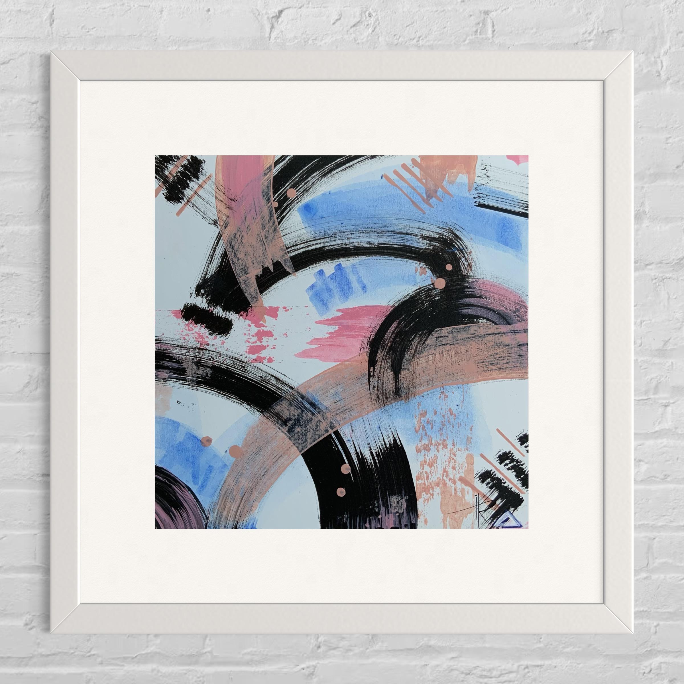 “Following the Winds” 2 in a triptych For Sale 3