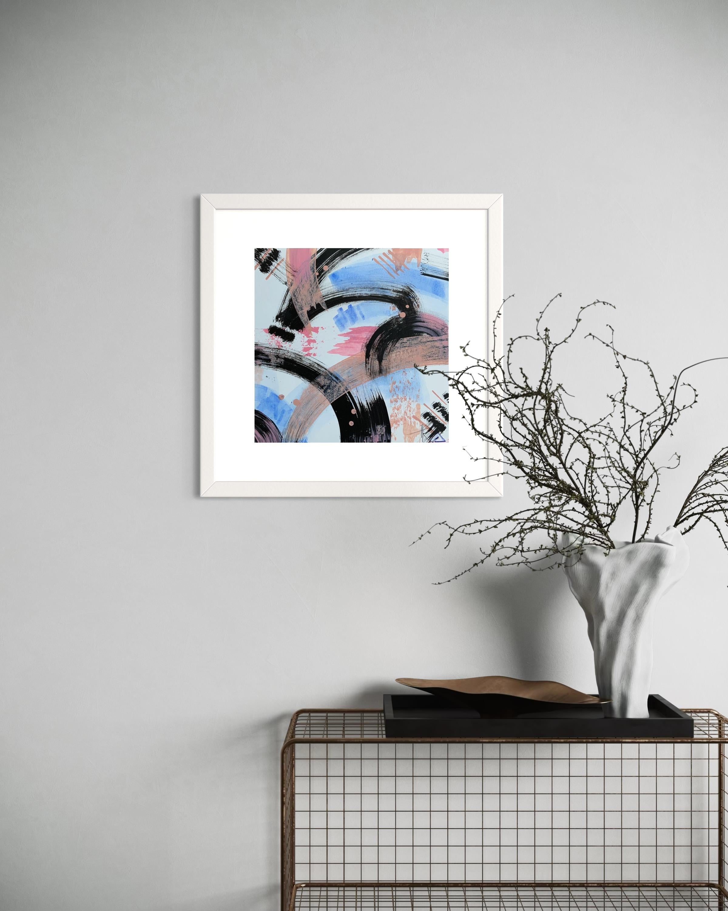 “Following the Winds” 2 in a triptych For Sale 4