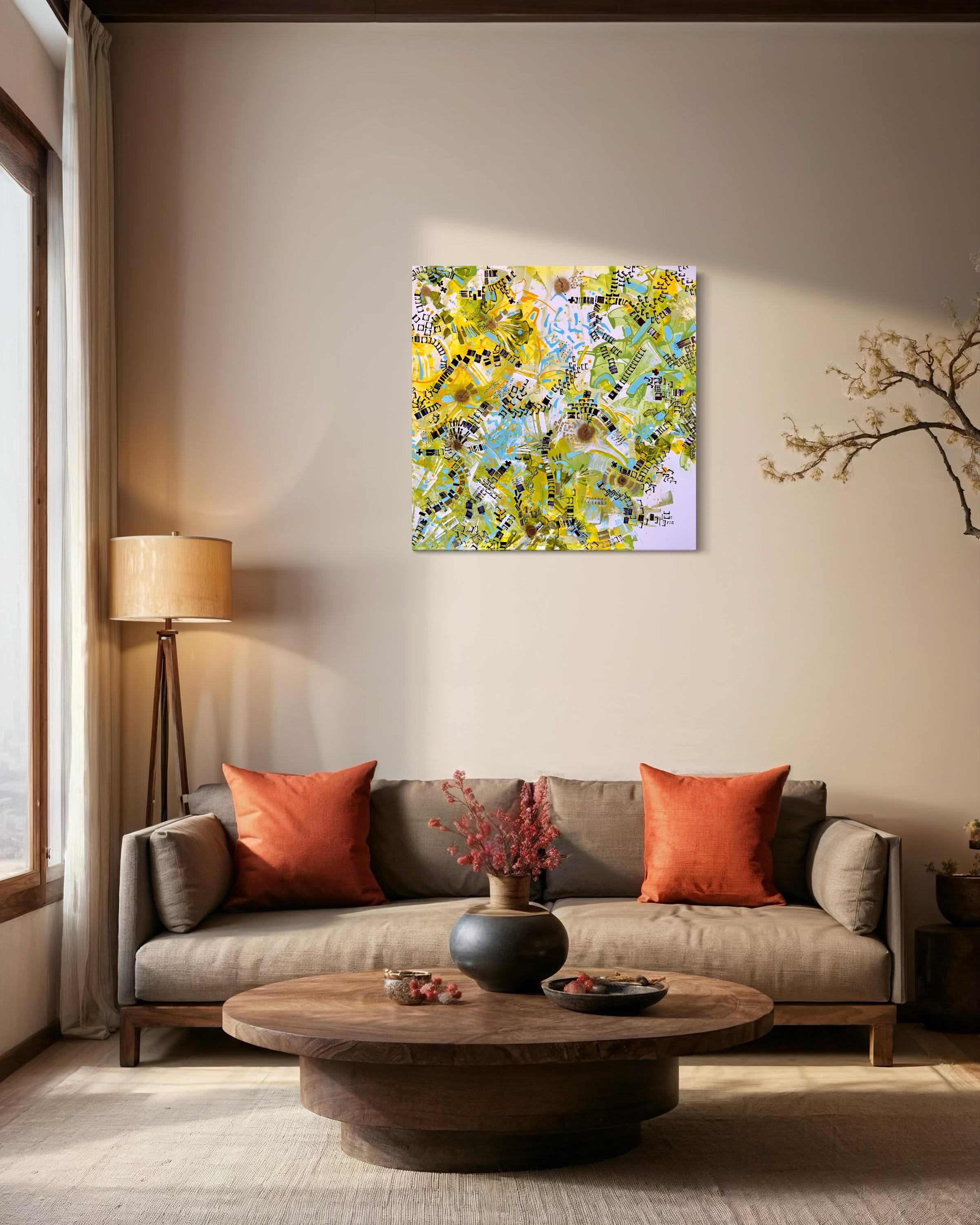 «Geometry of the Time Archipelago» - Abstract Art by Iryna Rets