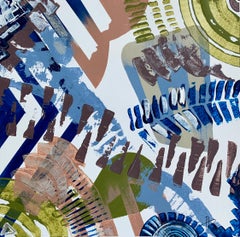 Movement continues, life continues, life continues, the city lives" 2 Triptychon