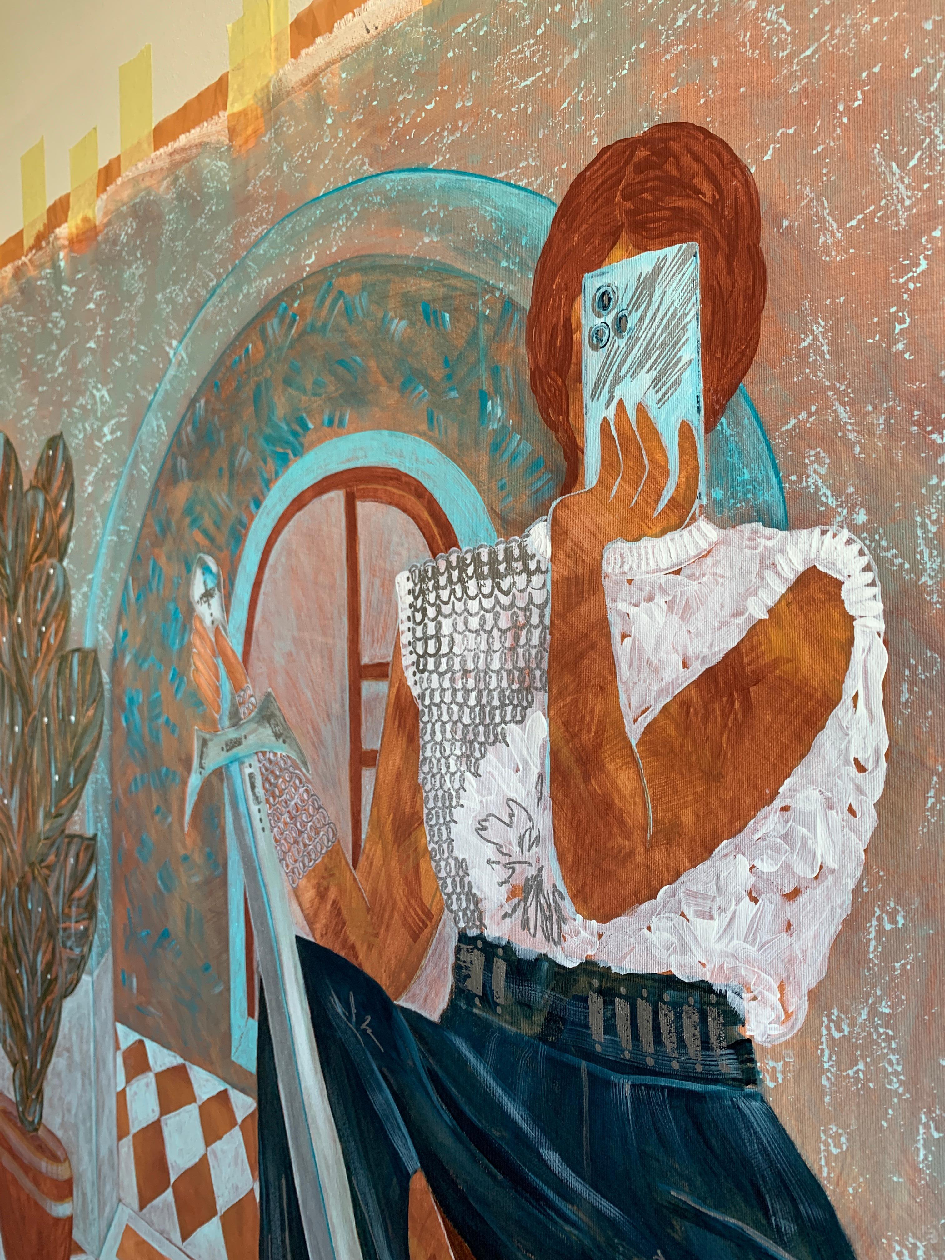 The work took part in the exhibition 