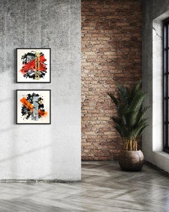 ”Open Touch " 2 in a polyptych