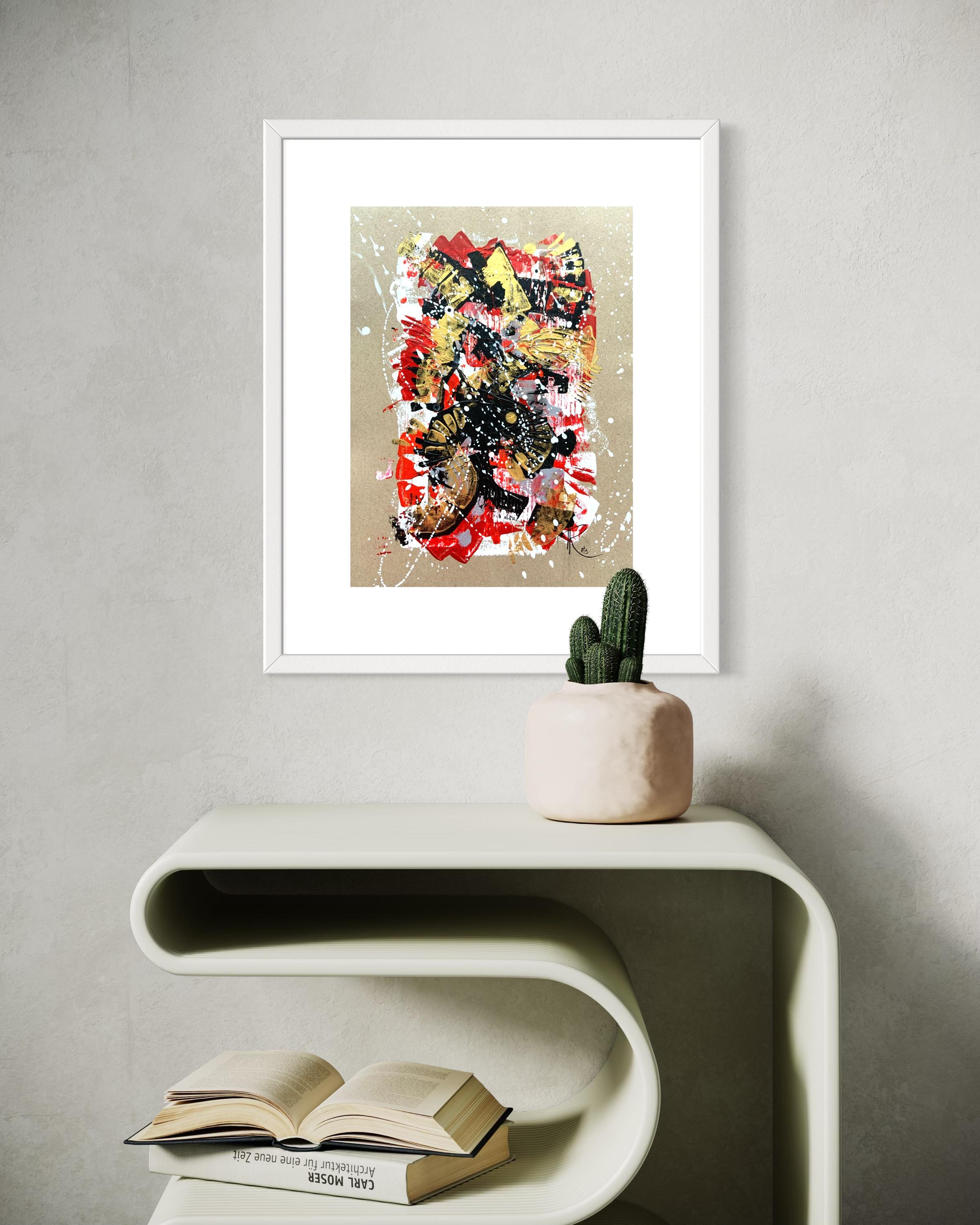 Points of Contact 2  in polyptych For Sale 6