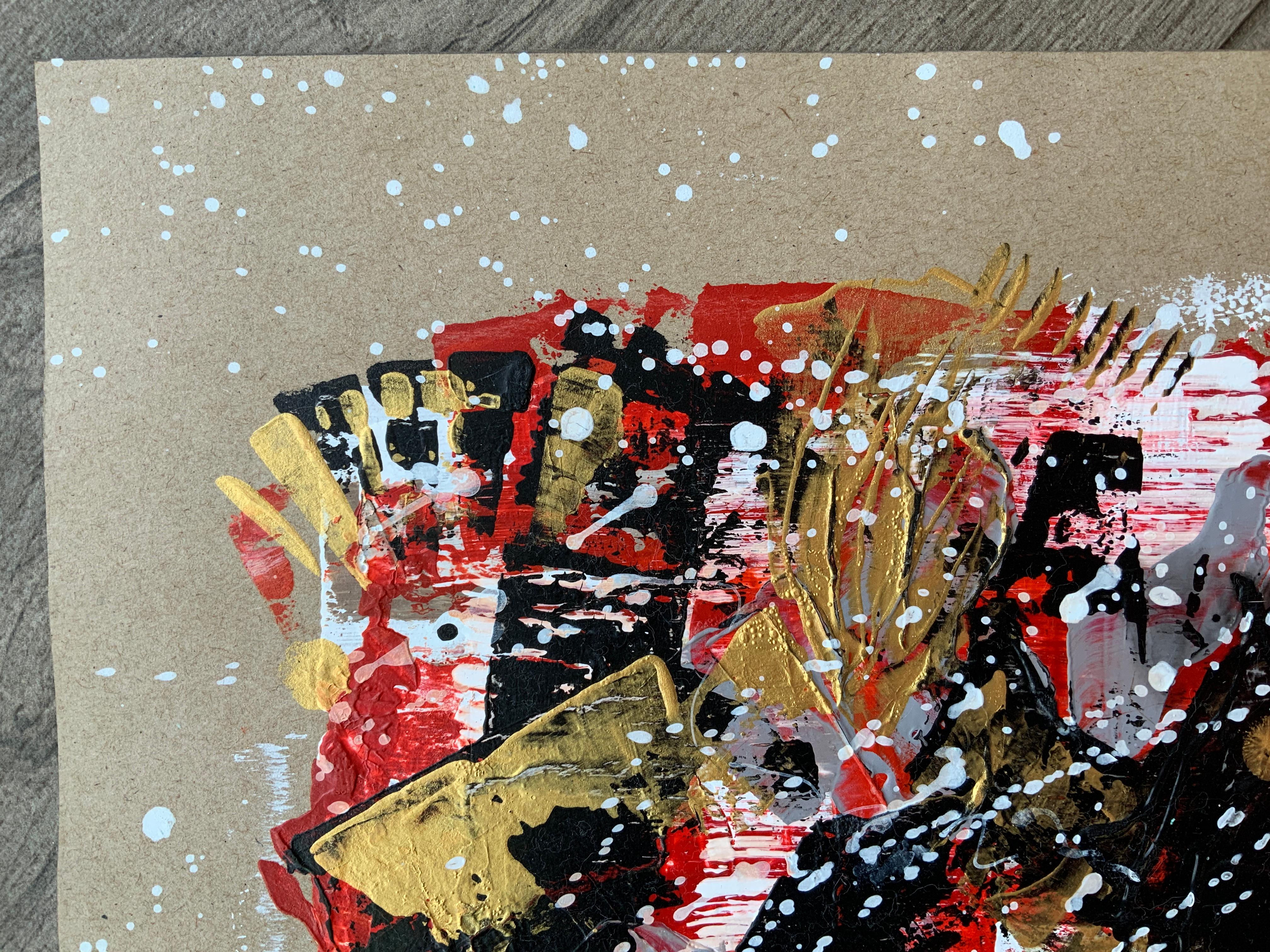 Points of Contact 2  in polyptych For Sale 4