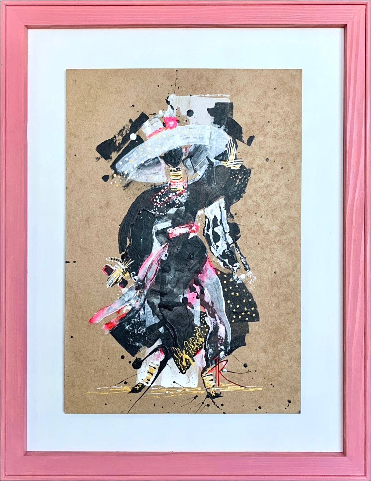 Iryna Rets Animal Painting - ”She Who Dances With Shadows”