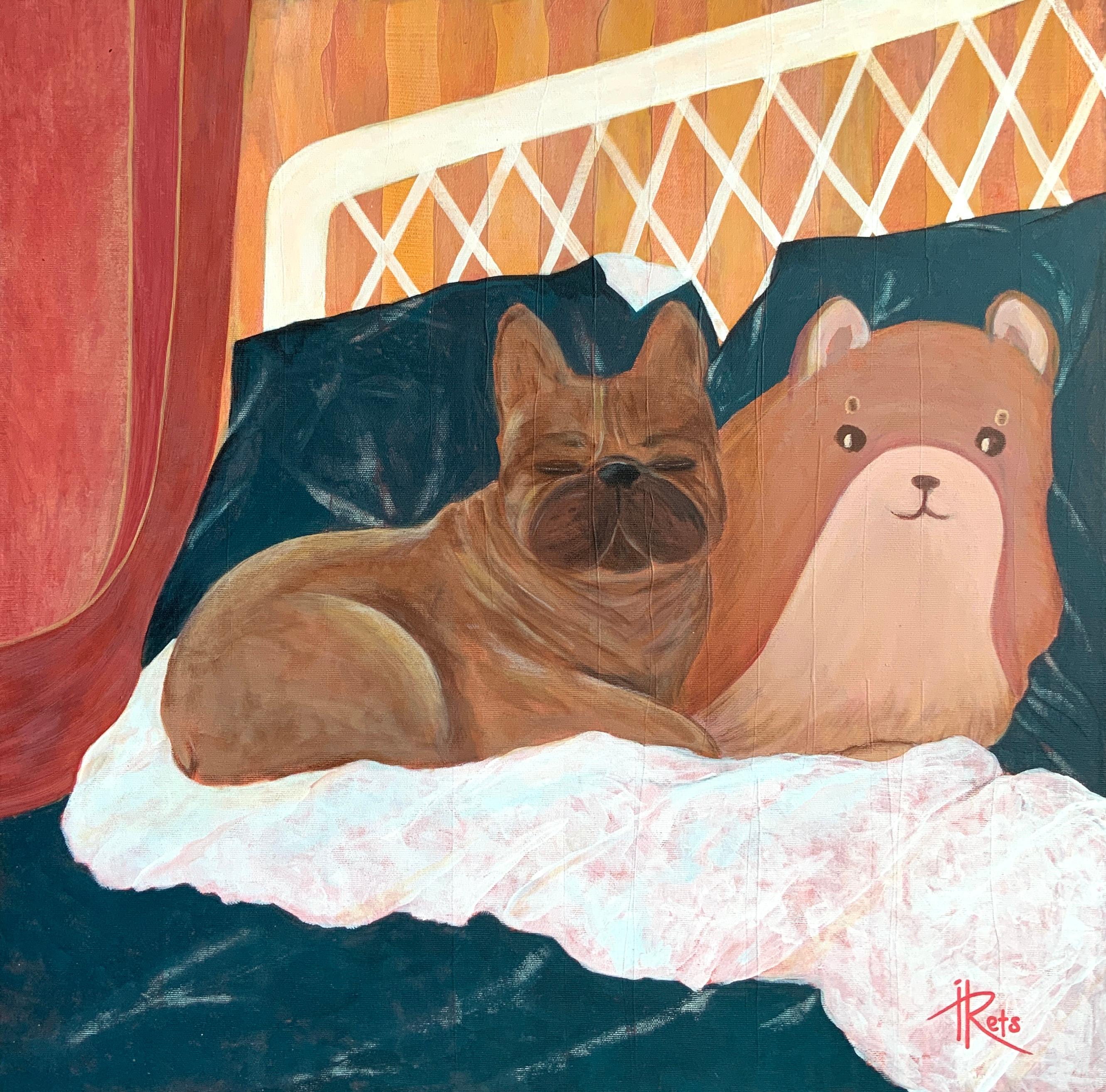Animal Painting di Iryna Rets - Amici morbidi