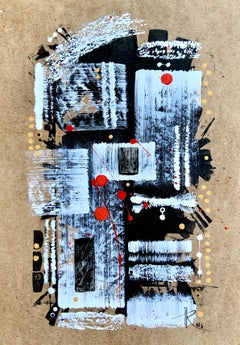 "Stories Told by the Fan" 1 in the diptych