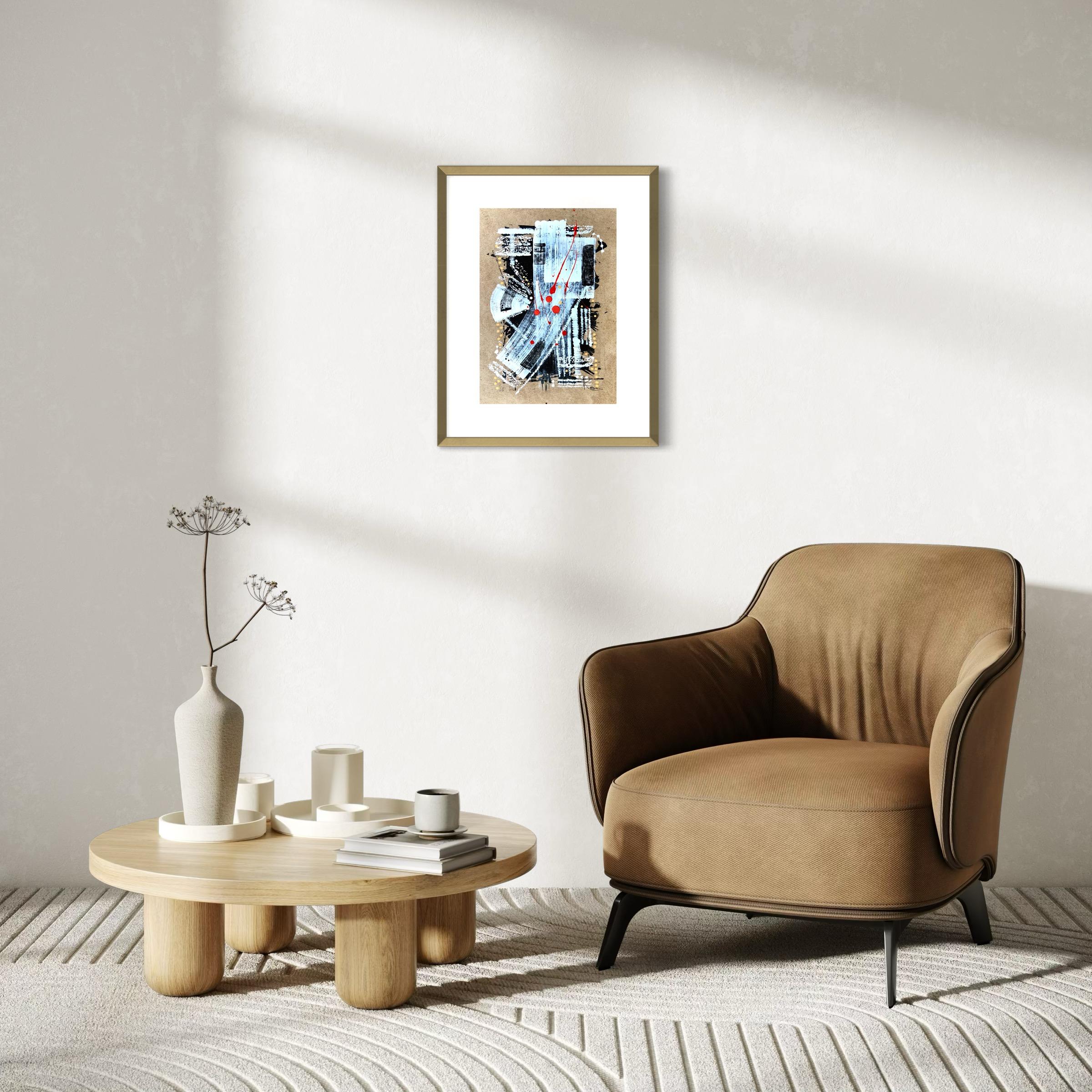 „Stories Told by the Fan“ 2 in Diptychon im Angebot 5