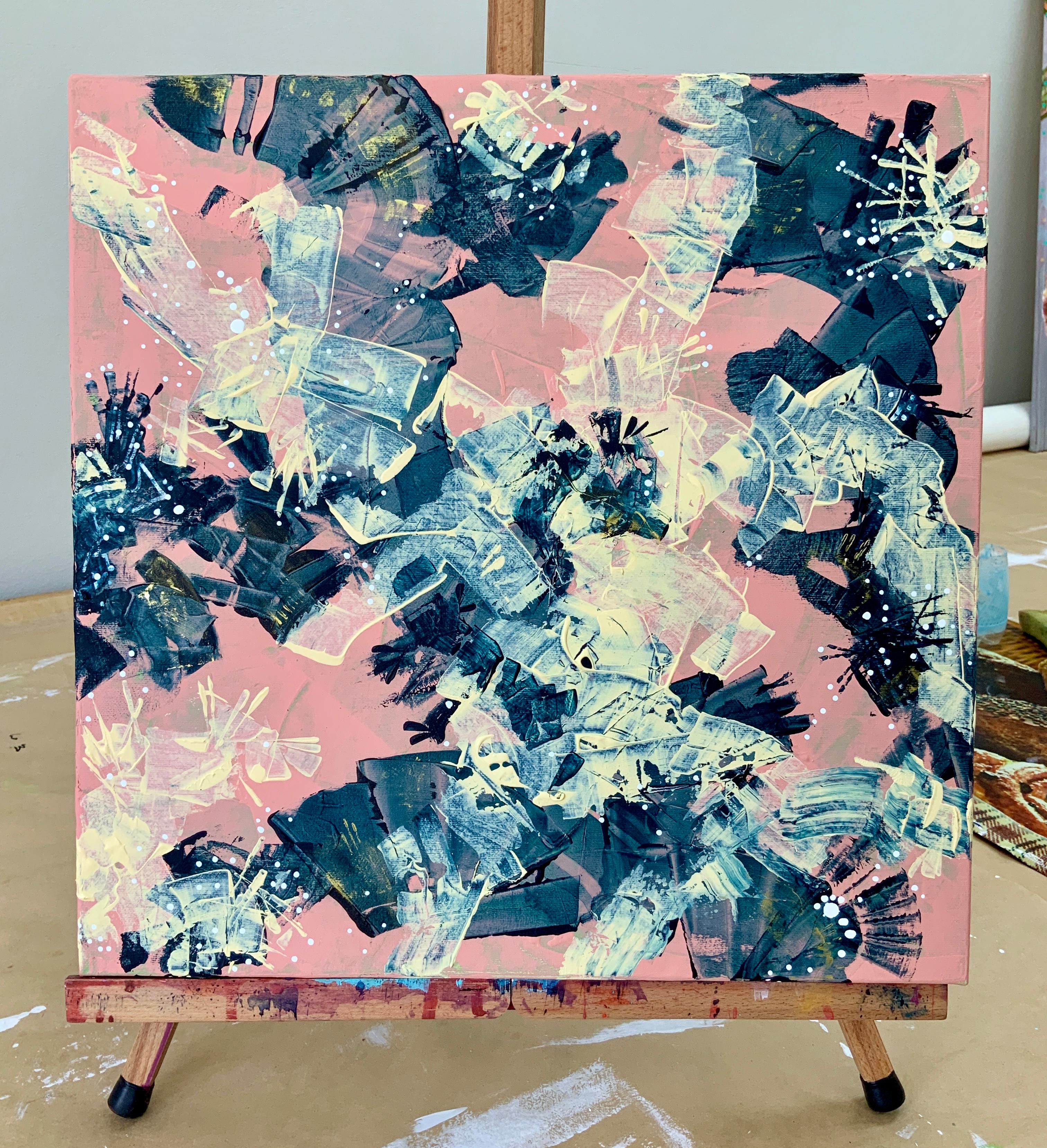 The Rustling of Dollar Bills in the Morning Garden - Painting by Iryna Rets