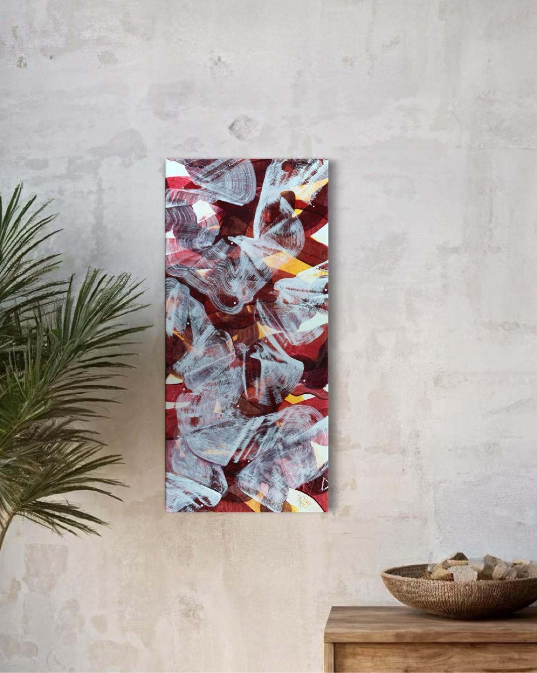 Il quadro è pronto per essere appeso, non ha una cornice decorativa.

The Scents of Summer Flowers