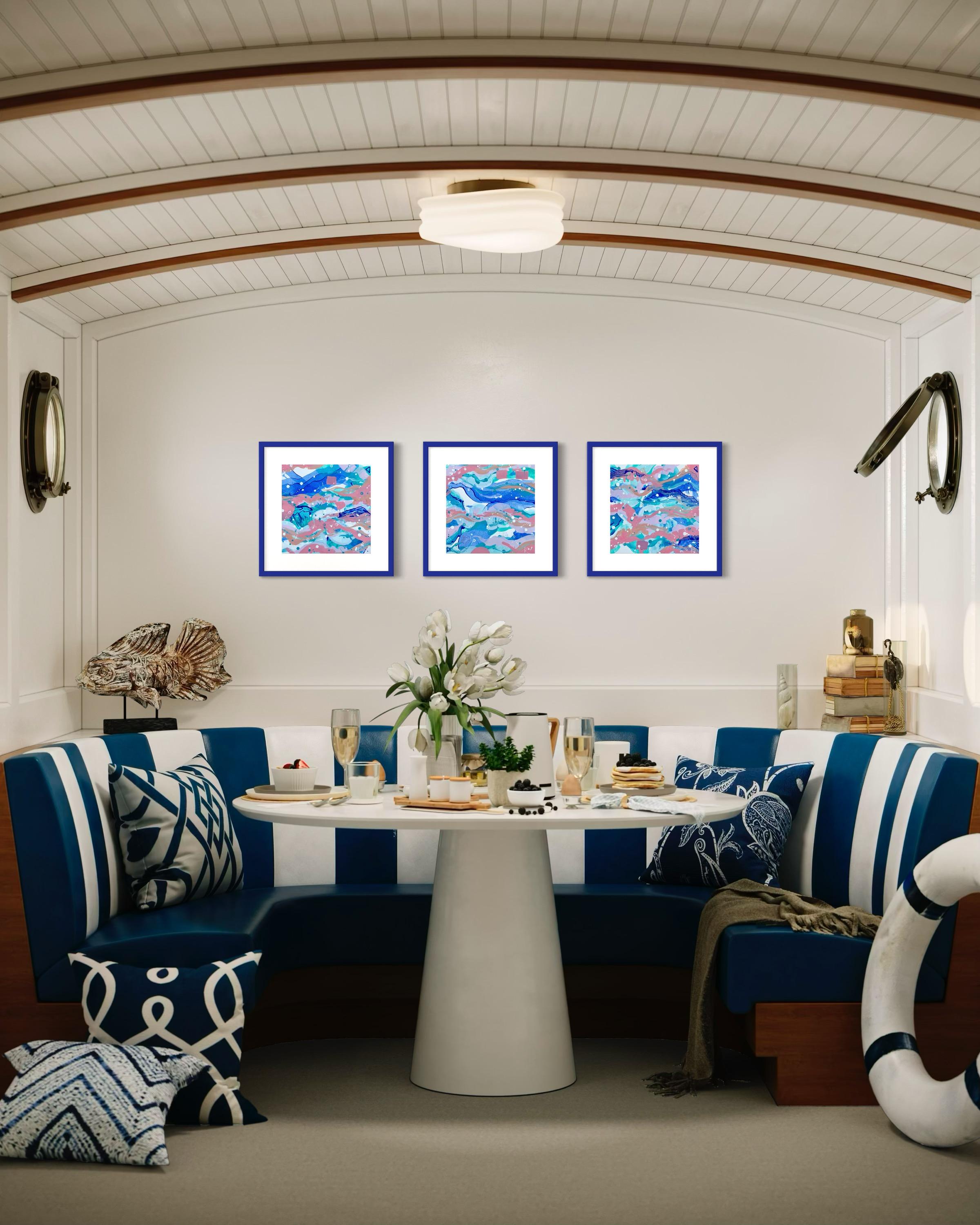 Whisper of the Sea 3 dans le triptyque en vente 9