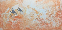 Heat, Abstract Landscape Painting, Oil and Acrylic on Linen, 2021