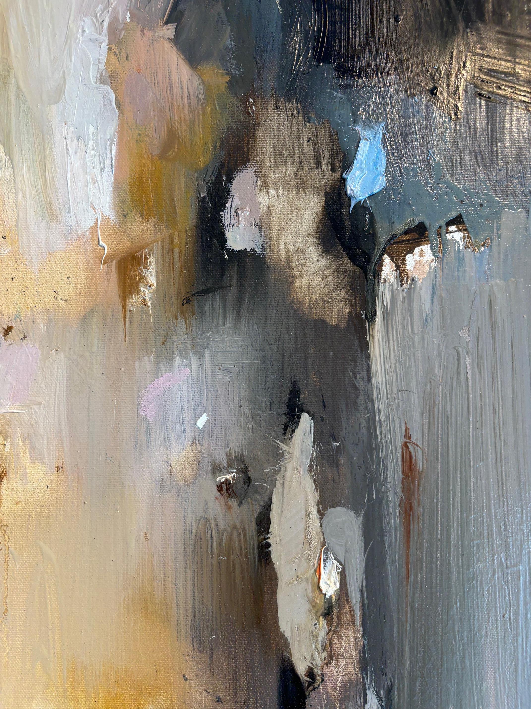Questa eccezionale opera d'arte è attualmente in mostra e in vendita presso la Signet Contemporary Art Gallery e online.

Un pezzo profondamente atmosferico, Feel è una meditazione sulla forma e sull'emozione, in cui la figura umana emerge da una