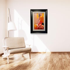 You are Beautiful-original abstract figurative oil painting-contemporary Artwork