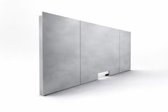 Cabecero IS en tres partes Placa de aluminio encerado y pulido de Jonathan Nesci