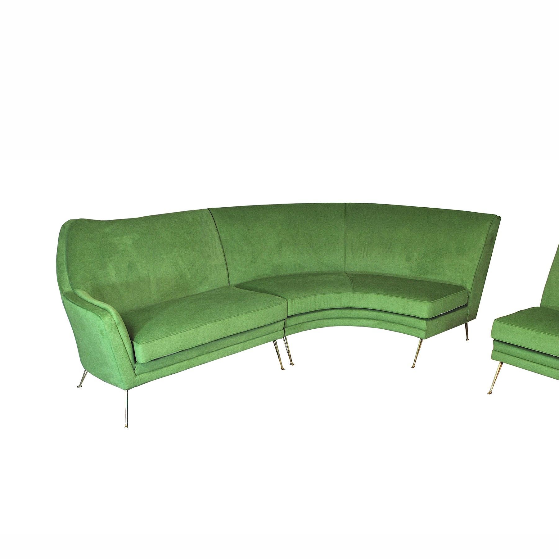 ISA Bergamo Corner Sofa from the 1950s design Gio Ponti  2