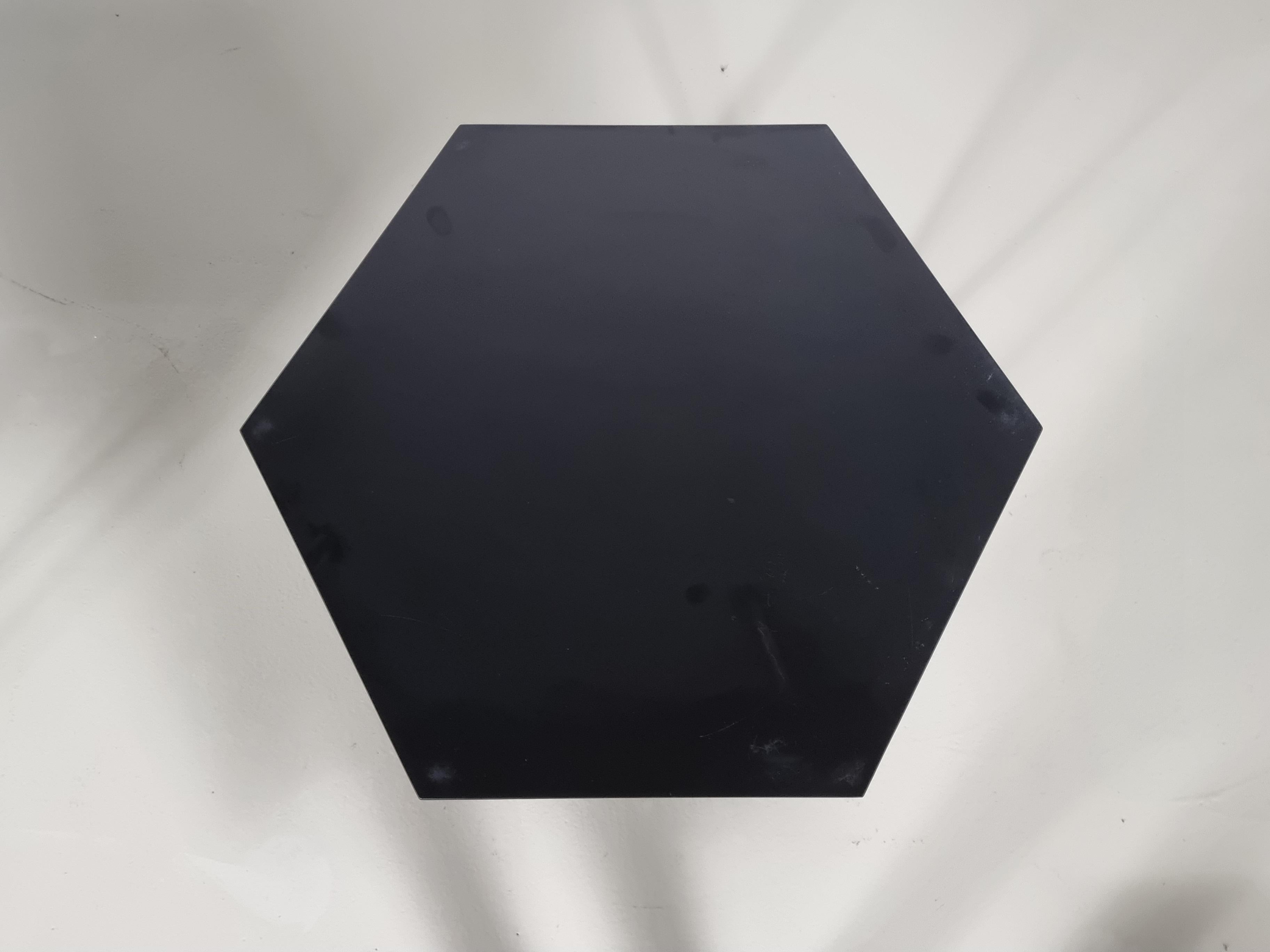 Isa Bergamo for Gio Ponti Hexagonal Coffee Tables, Set of 6, 1950s 4