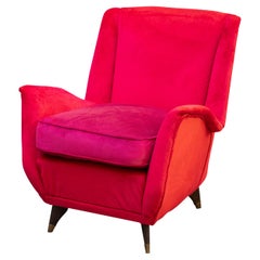ISA Bergamo Longe Easy Chairs, Italien, 1950er-Jahre