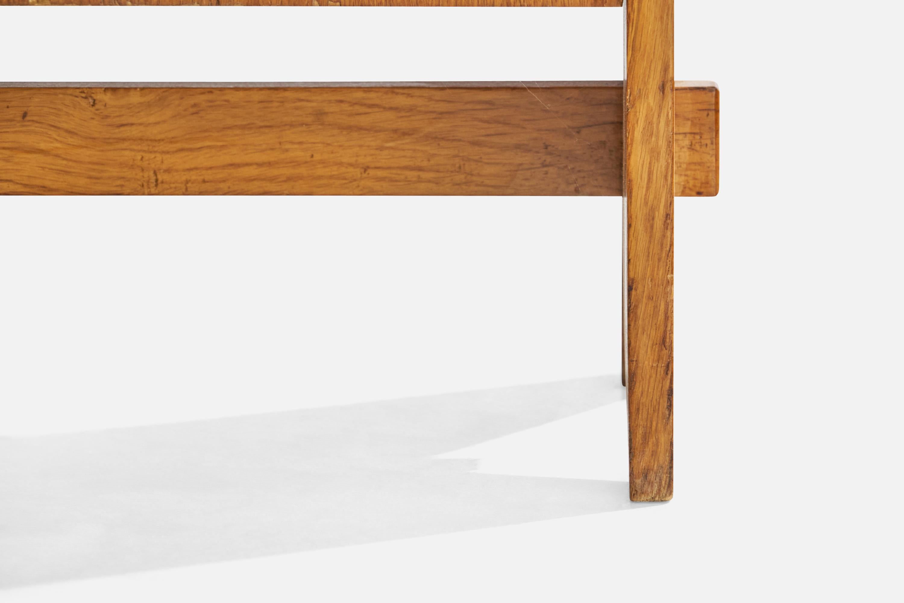 ISA Bergamo, Nightstands, Wood, Glass, Brass, Italy, 1950s For Sale 5
