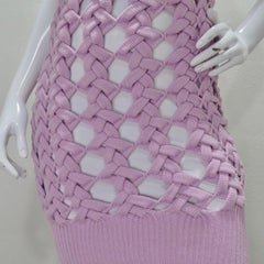 Isa Boulder Purple Knit Dress