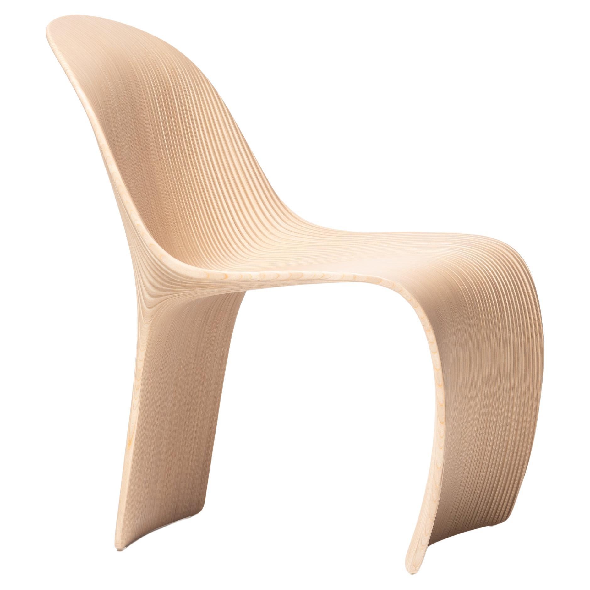 Isa Chair by Piegatto, a Scuptural Dining Chair For Sale