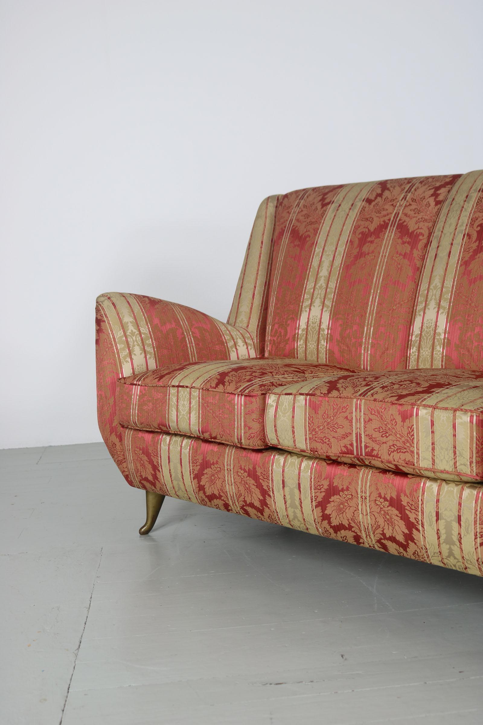 I.S.A. Sofa Set in Original Condition, Italy, 1950s For Sale 8