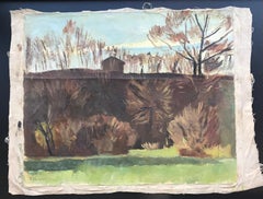 The little house by I. Ch. Goetz - Oil on canvas 37x45 cm