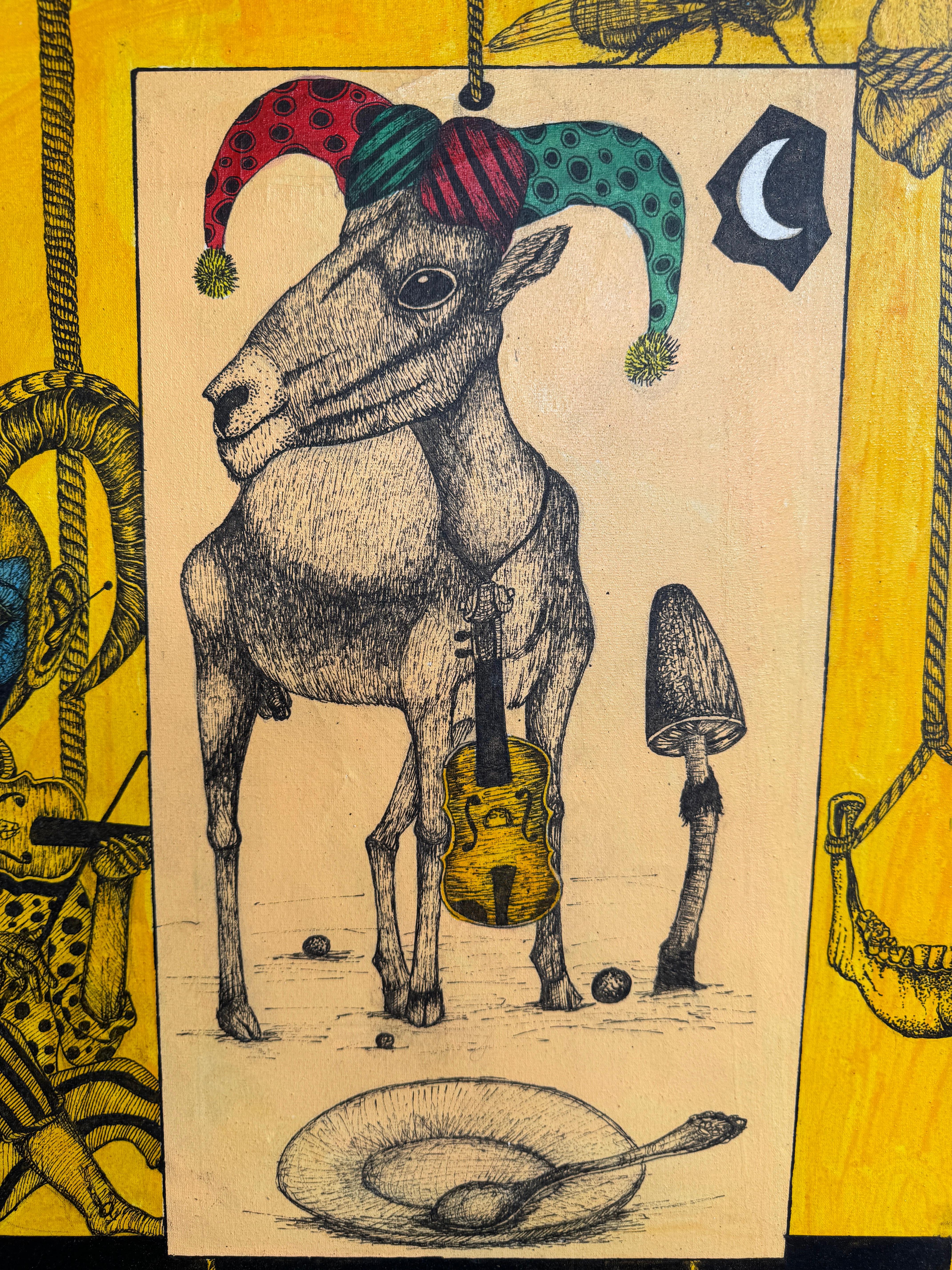La Balade De Juanito Cana Hueca, kubanischer surrealistischer Surrealist im Angebot 2