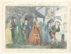 A Promenade to a Rout on a fair Evening