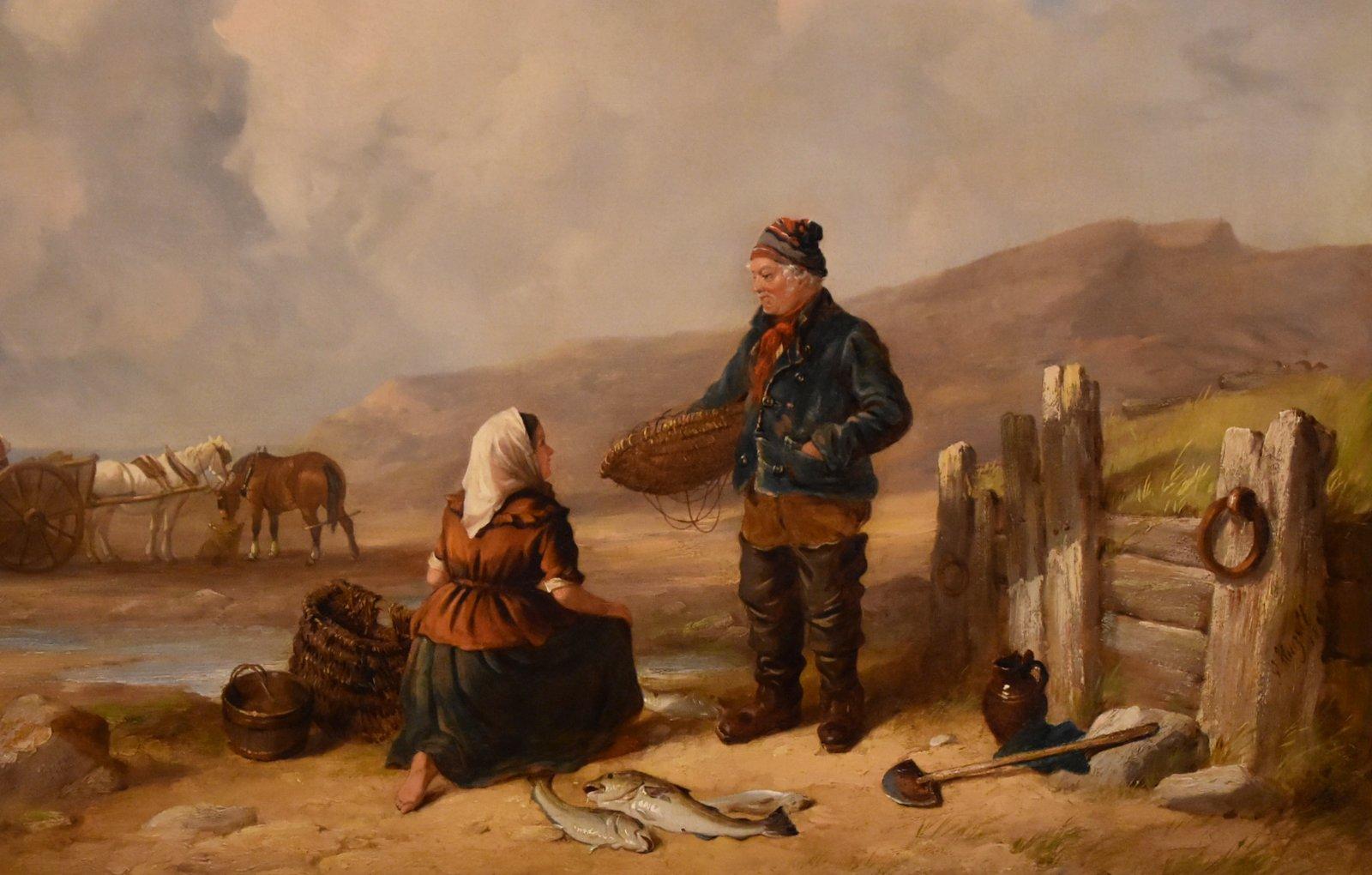 Pittura a olio di Isaac Henzell 
