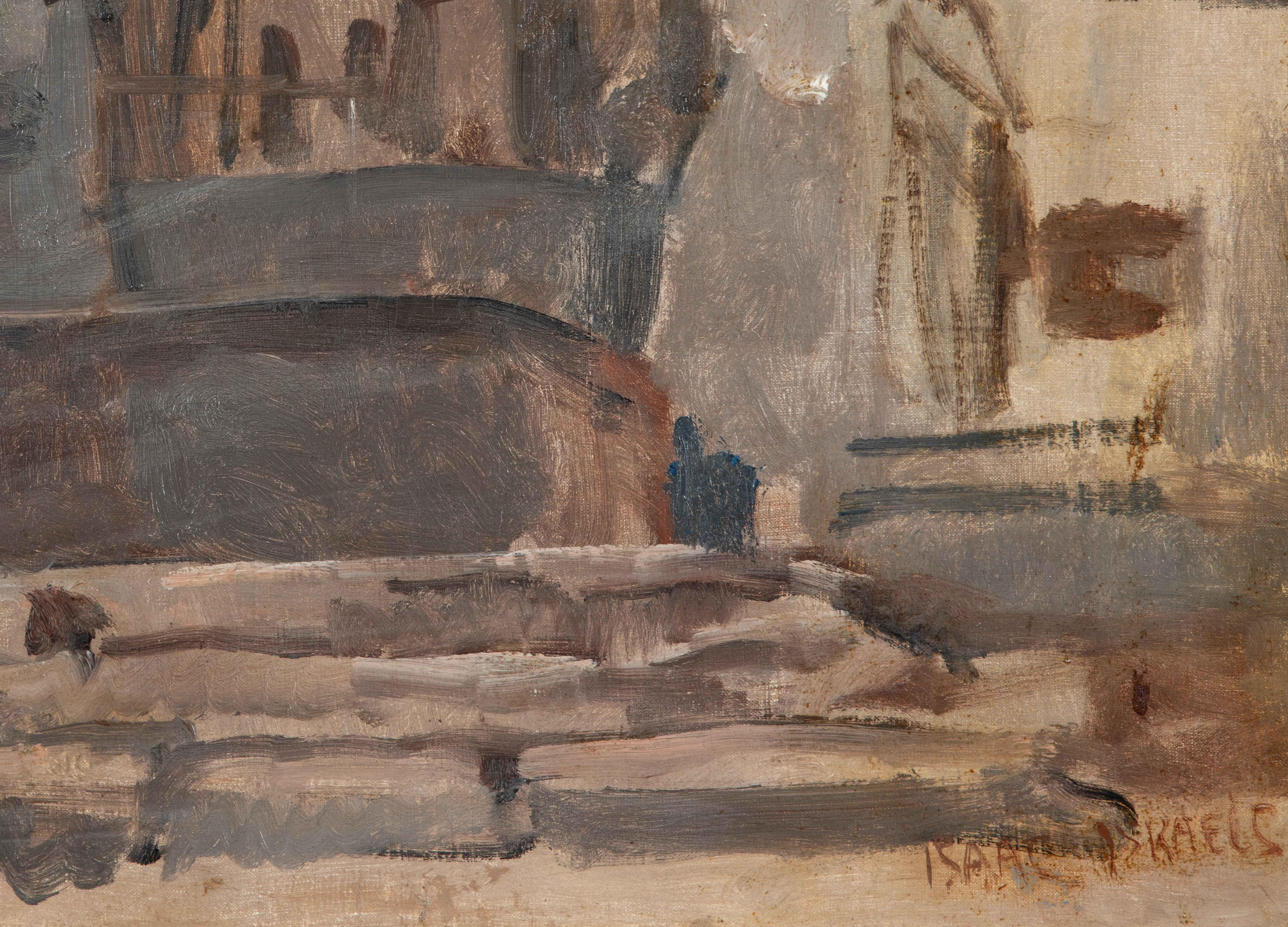 Anne Fontaine St. Anne, Friburgo di Isaac Israëls - Quadro di città in vendita 4