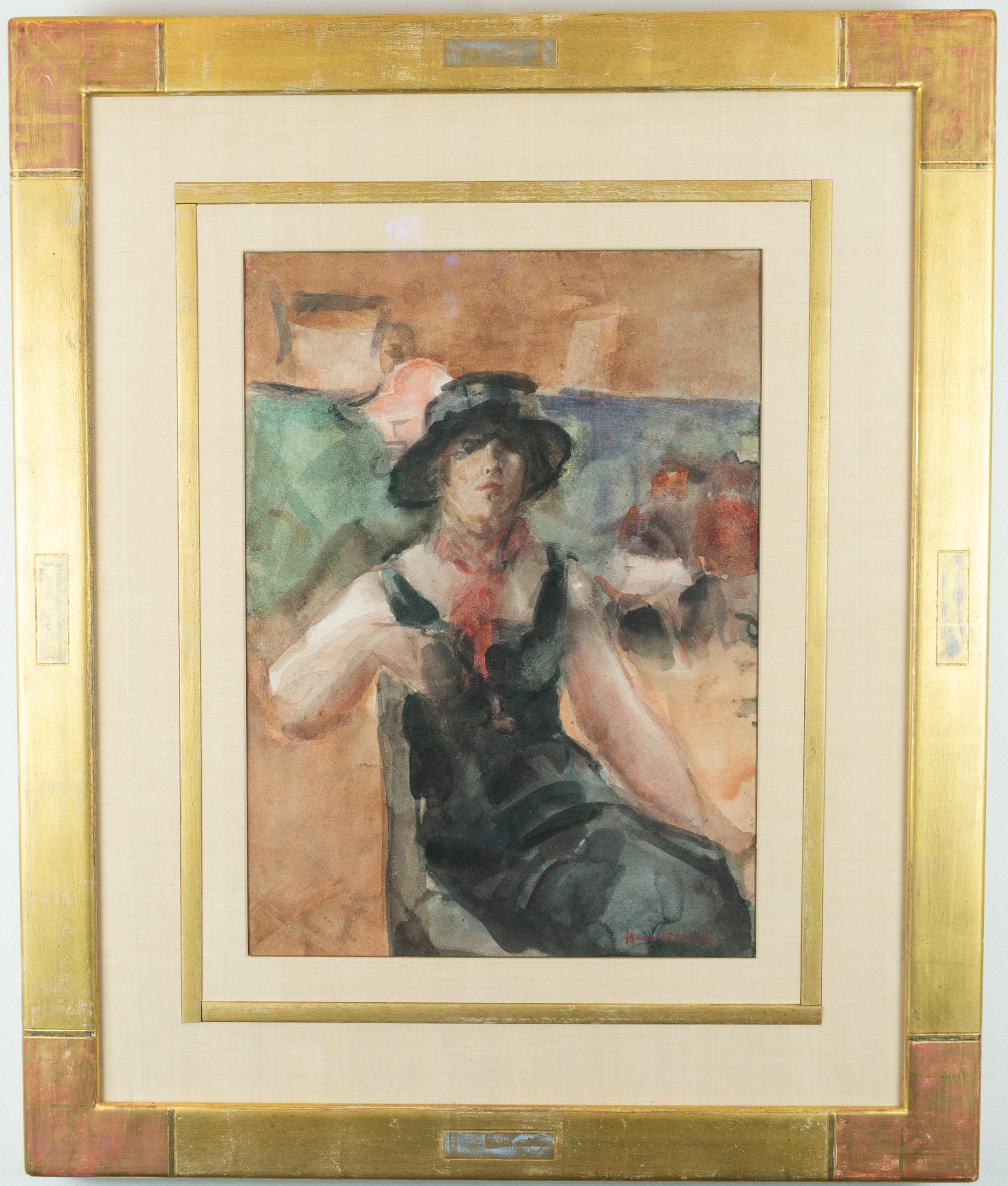 Isaac Israëls - “Young Lady in Dancehall”, circa 1923, Aquarel on Paper, Signed


Artist
Isaac Israëls (1865 Amsterdam, The Netherlands–1934 The Haque, The Netherlands) Was a well known Dutch Impressionist painter. Son of one of the founders of the