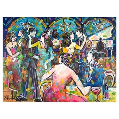 Isaac Maimon, Pittura acrilica originale su tela