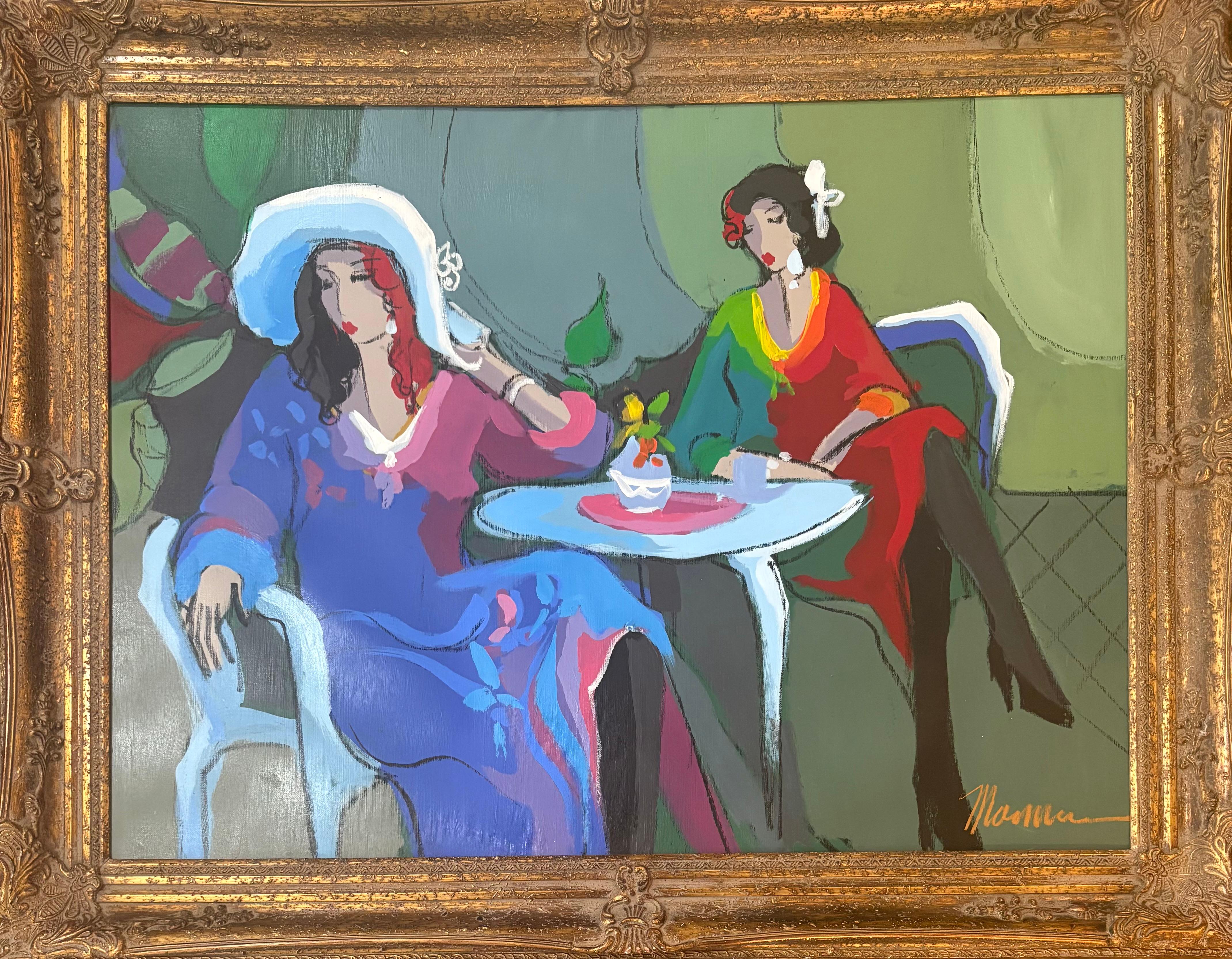 Isaac Maimon Portrait Painting - “Looking away”