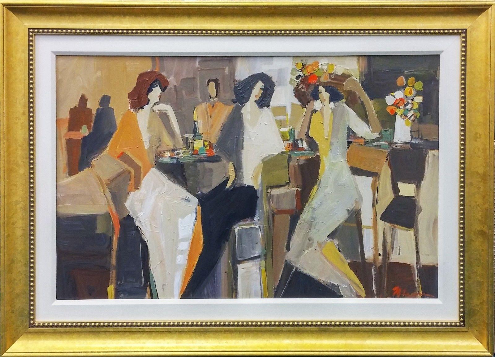 L'ILLUSION - Painting by Isaac Maimon