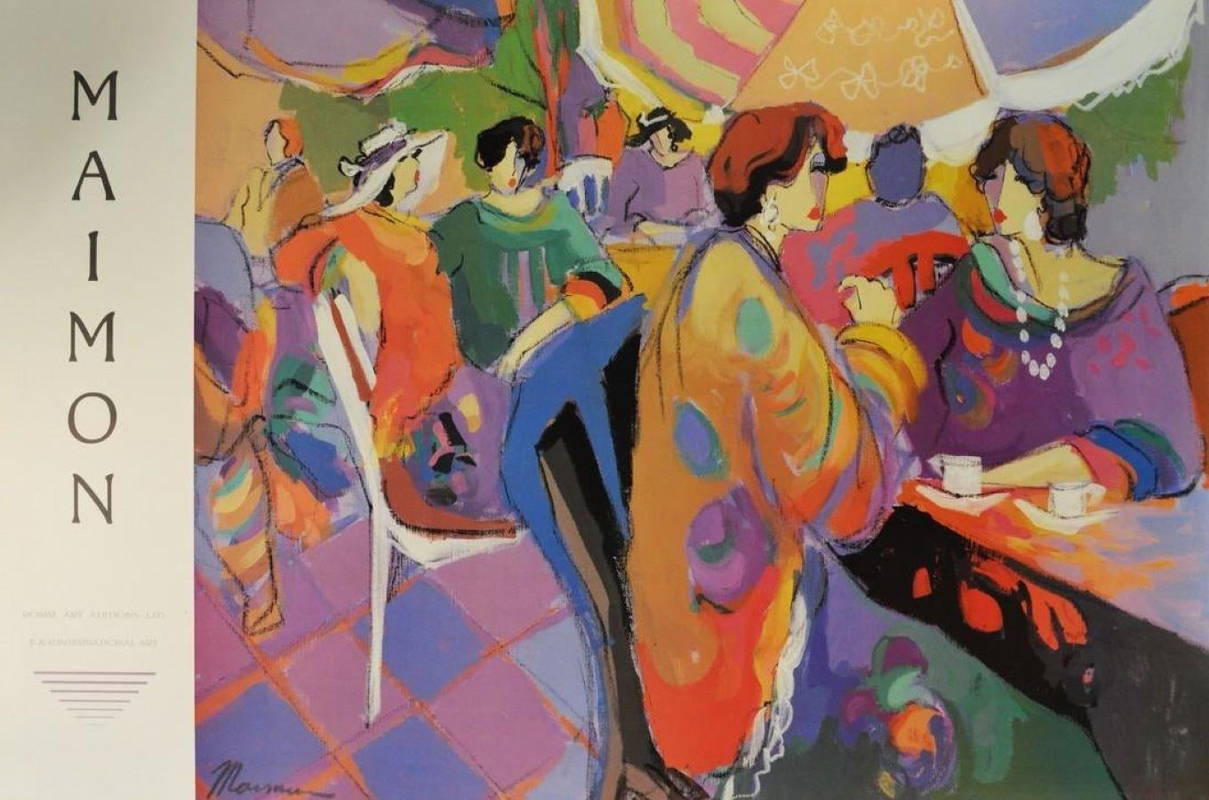 Isaac Maimon Portrait Print - Poster-Romm Art Editions ltd, B&R International Art